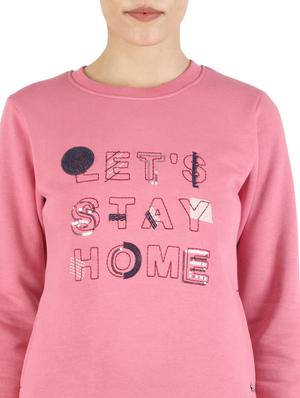 round neck graphic sweatshirt - 18048559 - Standard Image - 5