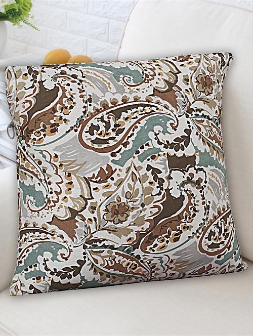 texstylers pure cotton assorted reversible all over print 16x16 inches jaipuri cushion cover, set of 5 - 18048636 - Standard Image - 1