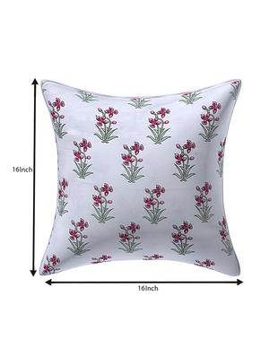 texstylers pure cotton assorted reversible all over print 16x16 inches jaipuri cushion cover, set of 6 - 18048649 - Standard Image - 3