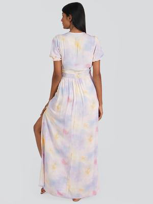 tie & dye maxi dress - 18049188 - Standard Image - 3