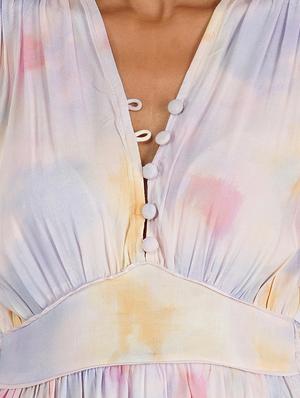 tie & dye maxi dress - 18049188 - Standard Image - 4
