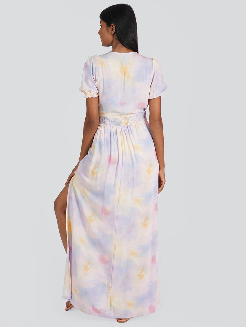 tie & dye maxi dress - 18049188 - Zoom Image - 3