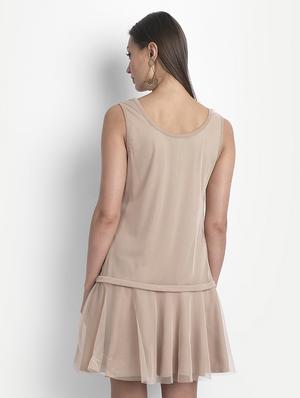 embellished drop waist dress - 18051309 - Standard Image - 4