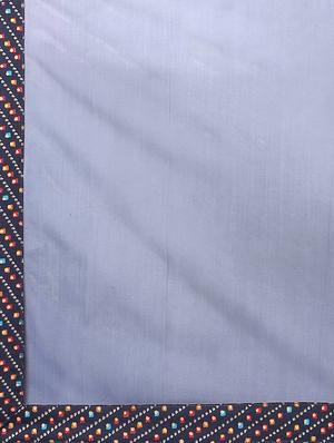blue cotton blend kurta palazzo set - 18051617 - Standard Image - 6
