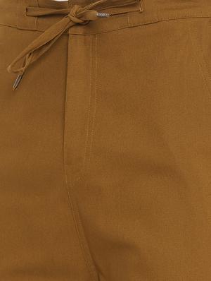 brown cotton three fourth - 18053923 - Standard Image - 5