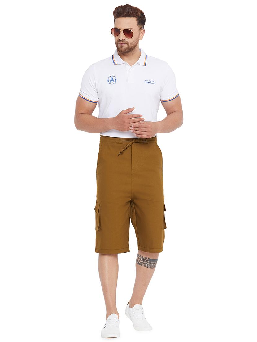 brown cotton three fourth - 18053923 - Zoom Image - 4