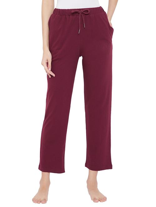 drawstring solid pajama - 18054019 - Very Small Image - 1