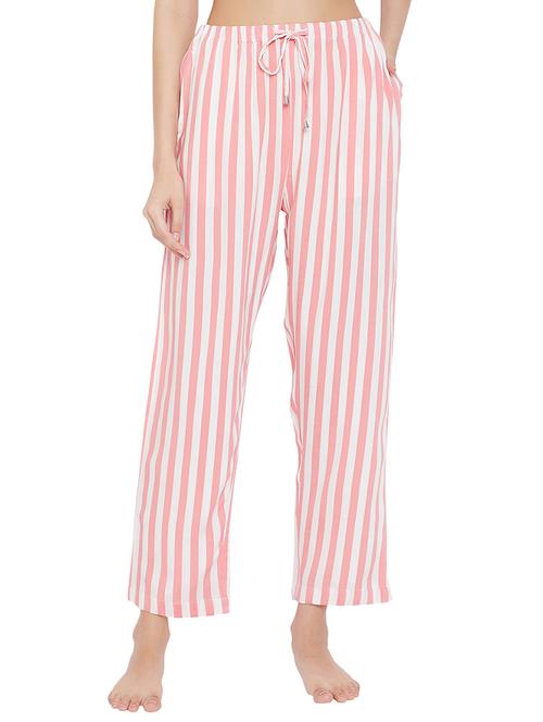 drawstring striped pajama - 18054026 - Very Small Image - 1