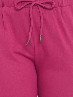 drawstring solid pajama - 18054044 - Standard Image - 5