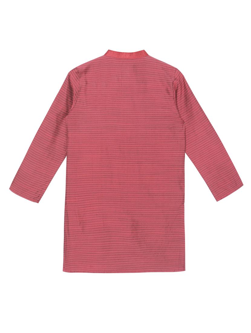 red printed kurta set - 18056331 - Zoom Image - 3