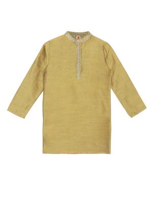 green solid kurta set - 18056337 - Standard Image - 2