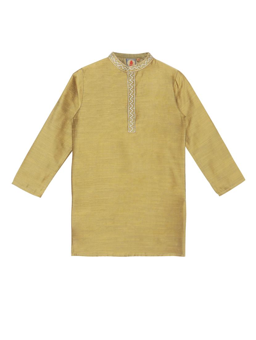green solid kurta set - 18056337 - Zoom Image - 2