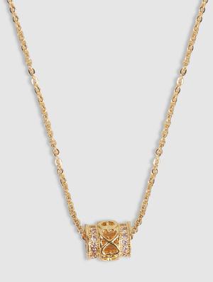 gold metal pendant - 18056538 - Standard Image - 3