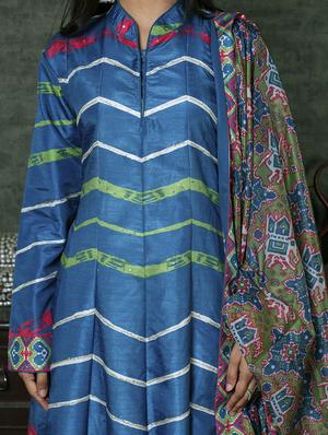 blue printed a-line set - 18056544 - Standard Image - 6