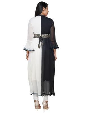 ombre flared kurta - 18058132 - Standard Image - 3