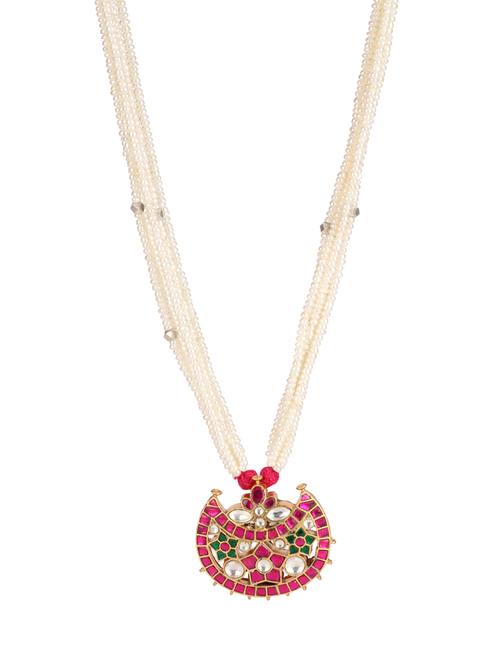silver statement necklace - 18058478 - Very Small Image - 1