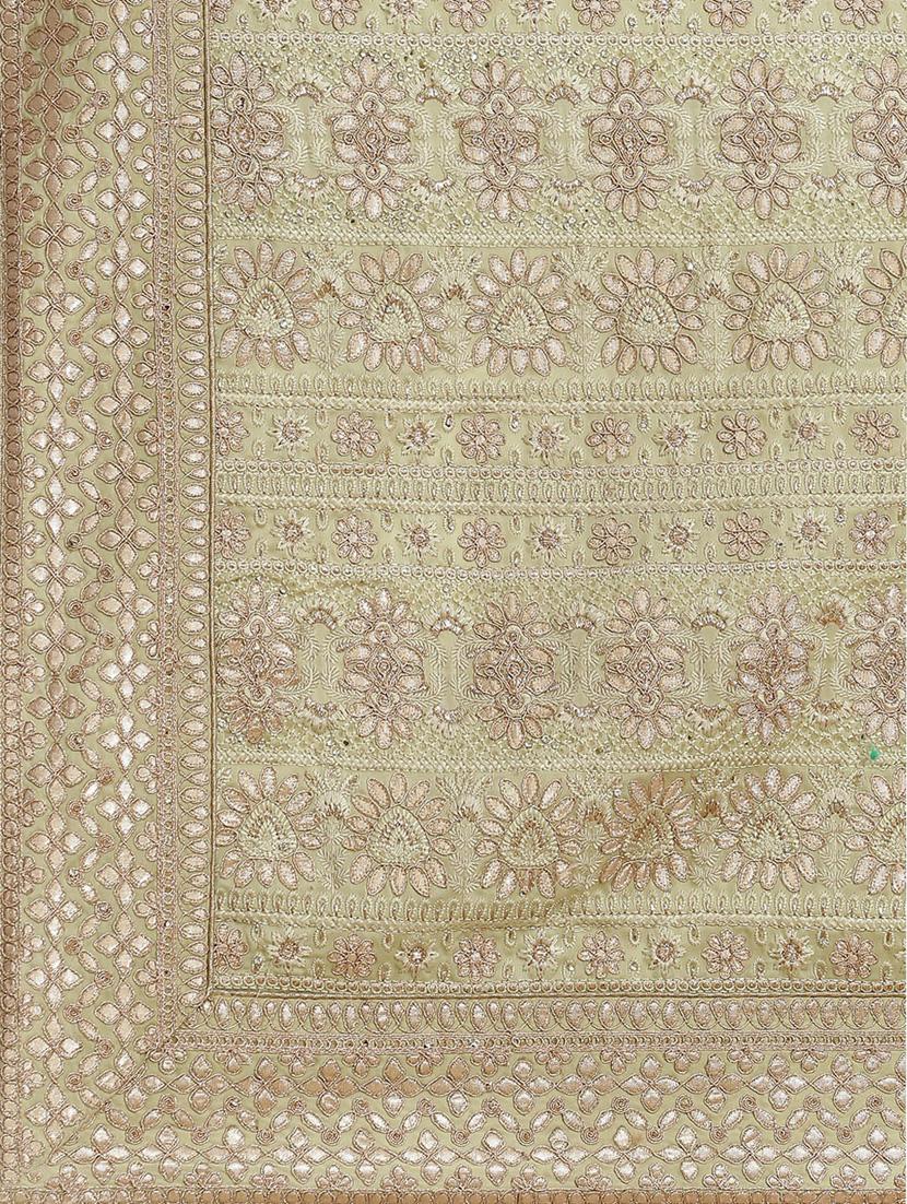 tonal embroidered saree with blouse - 18061703 - Zoom Image - 6