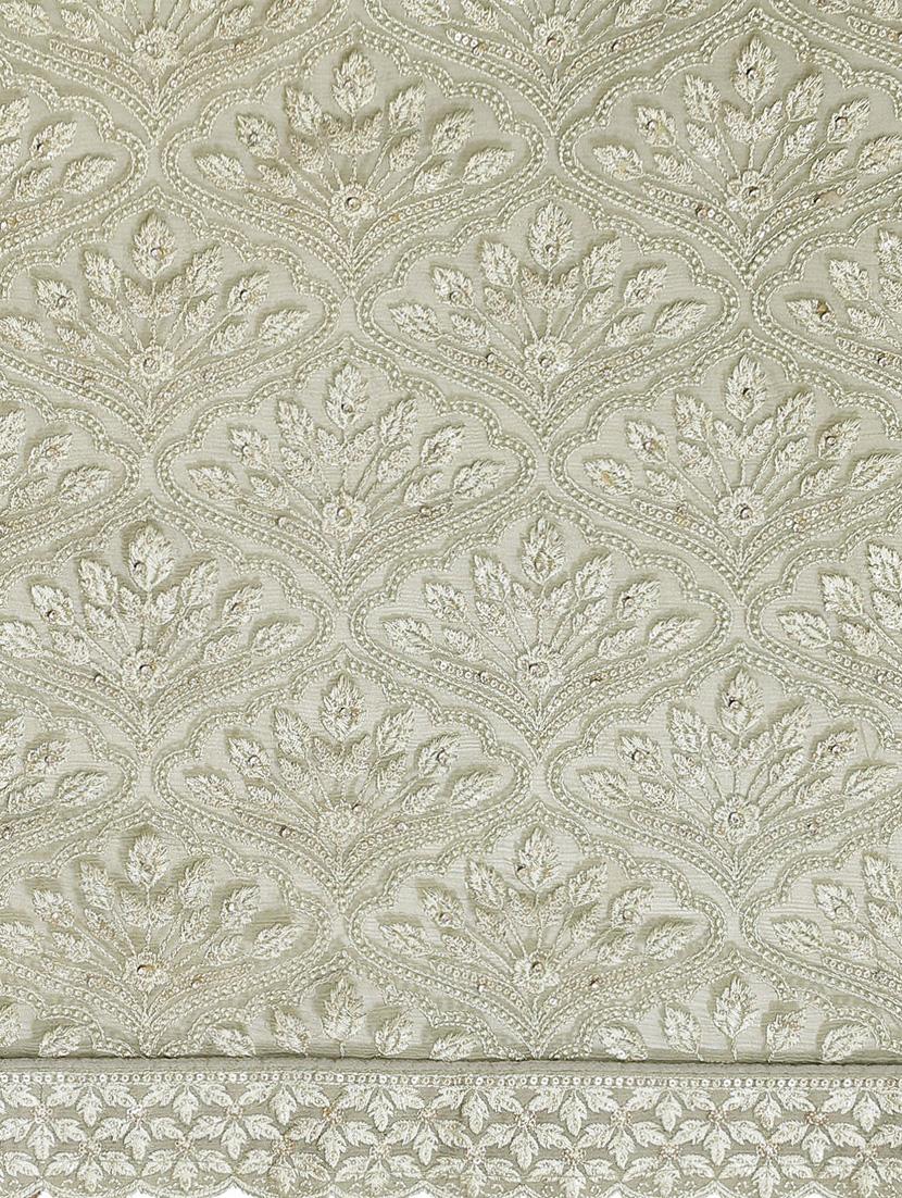 tonal embroidered saree with blouse - 18061727 - Zoom Image - 6