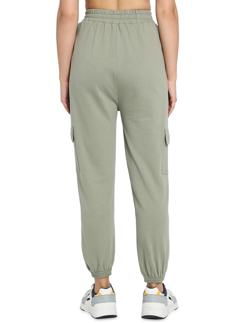 high rise solid joggers - 18066199 - Zoom Image - 3