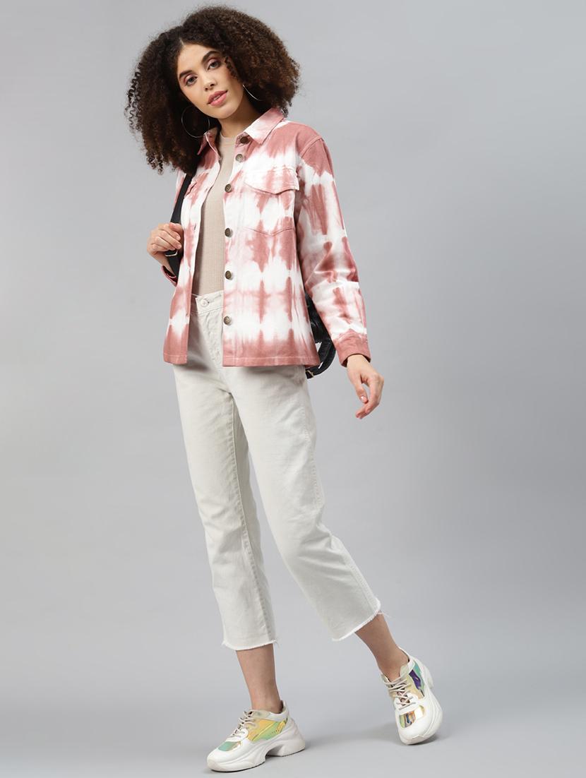 tie & dye denim jacket - 18066439 - Zoom Image - 4