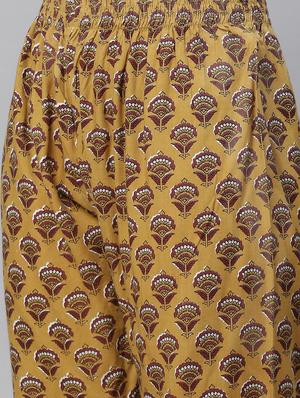 yellow rayon suit set - 18066515 - Standard Image - 7