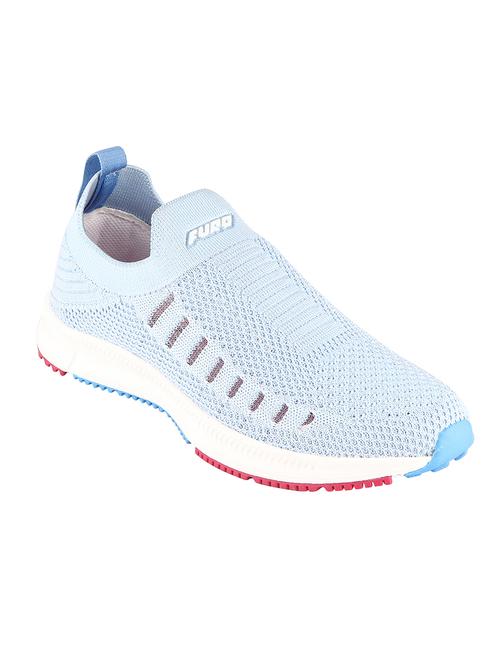 blue mesh slip on sports shoes - 18067088 - Very Small Image - 1