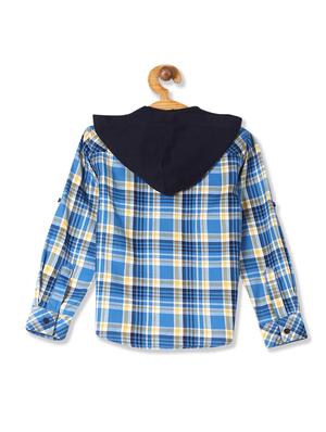 blue checkered shirt - 18071286 - Standard Image - 2