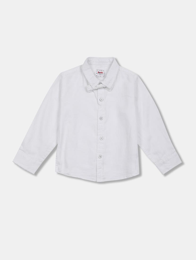 short sleeves regular shirt - 18071565 - Zoom Image - 2