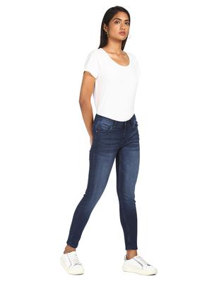 mid rise stone washed denim jean - 18073276 - Standard Image - 4