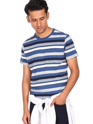 blue striped t-shirt - 18074316 - Standard Image - 2