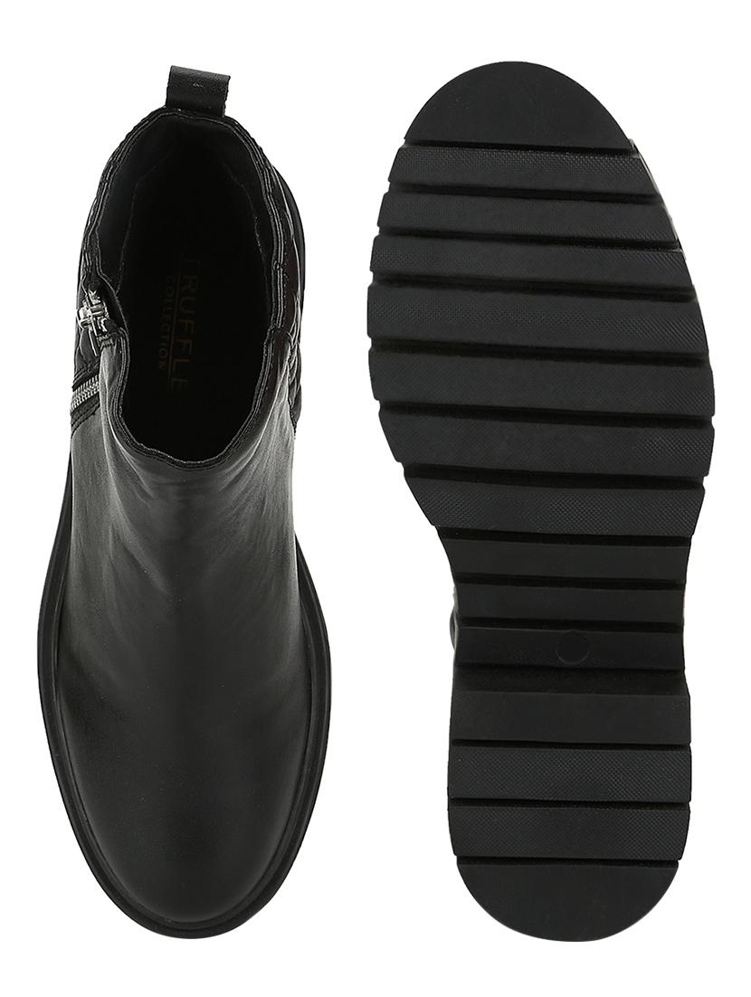 black pu ankle boots - 18075991 - Zoom Image - 4