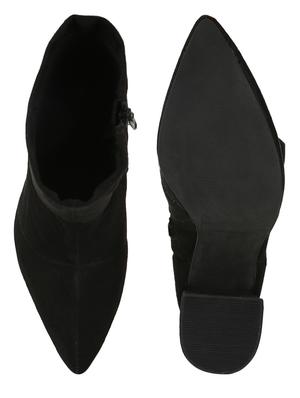 black suede calf boots - 18076003 - Standard Image - 4