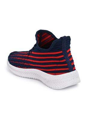 blue lace up sport shoe - 18076158 - Standard Image - 3