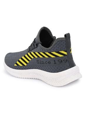 grey lace up sport shoe - 18076162 - Standard Image - 3