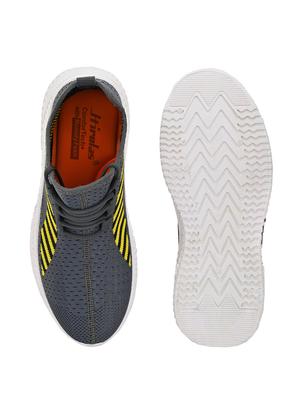 grey lace up sport shoe - 18076162 - Standard Image - 4