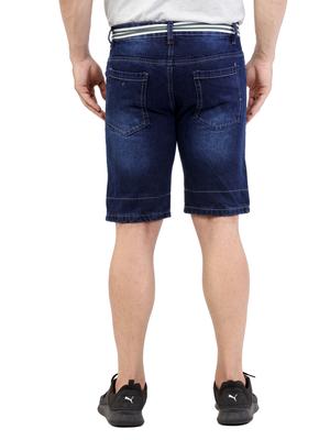 men's casual denim shorts regular fit - 18076438 - Standard Image - 2