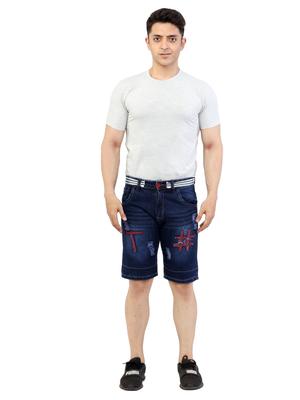 men's casual denim shorts regular fit - 18076438 - Standard Image - 6