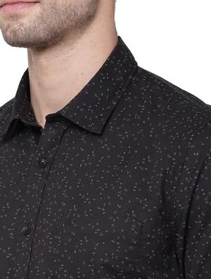 black printed casual shirt - 18076509 - Standard Image - 5