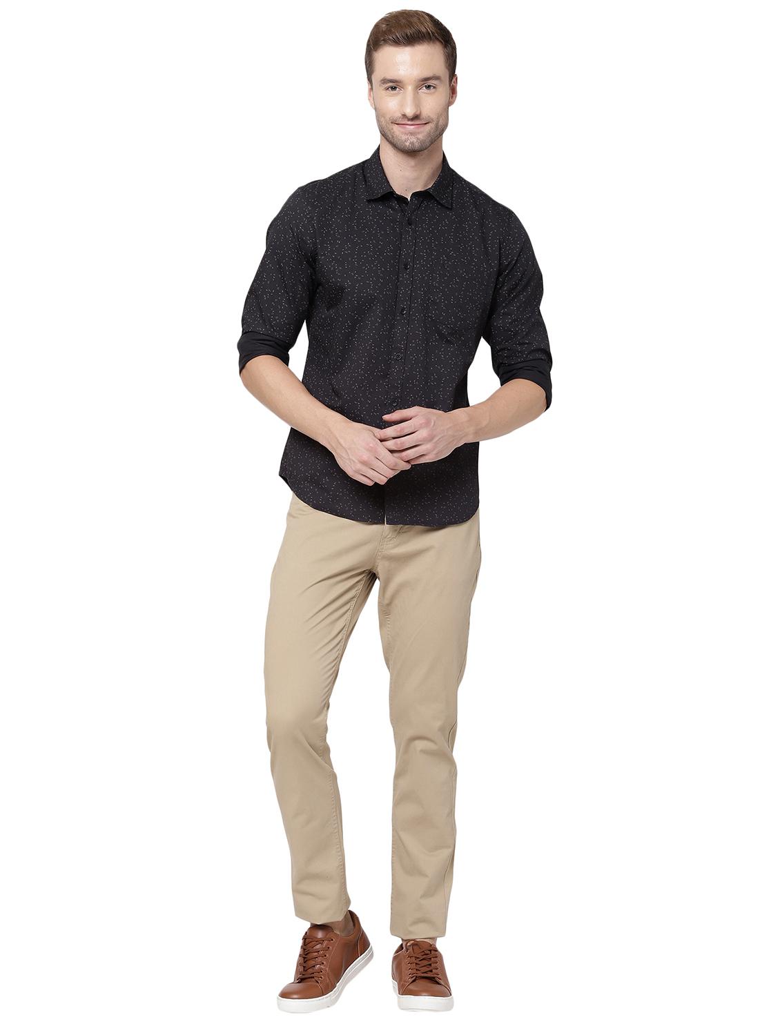 black printed casual shirt - 18076509 - Zoom Image - 4