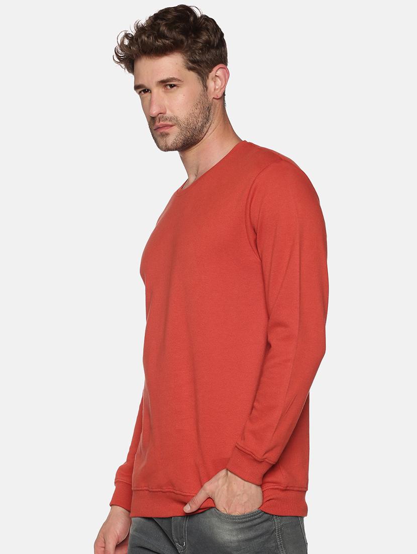 oxy fire red solid sweatshirt - 18077257 - Zoom Image - 2