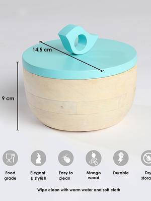 fireflies wood container artisan crafted handcrafted sustainable wooden container (pack of 1, blue) - 18082062 - Standard Image - 3