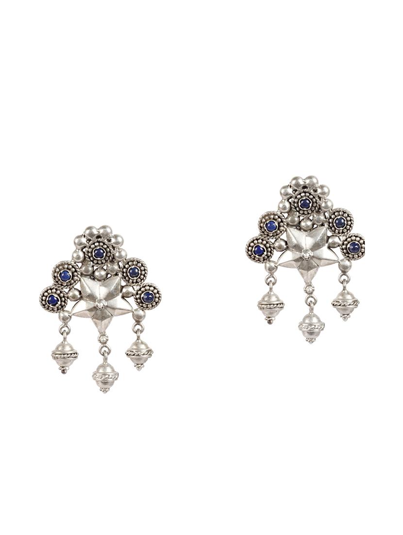 silver studs earring - 18083103 - Zoom Image - 2