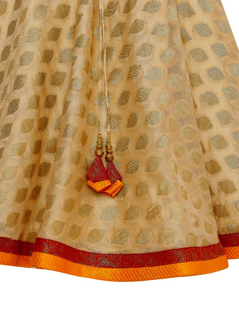 red zari work lehnga choli - 18083592 - Zoom Image - 6