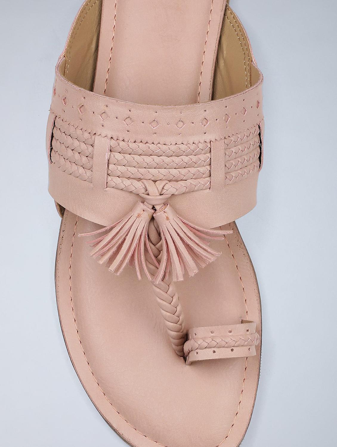 gold one toe sandal - 18083640 - Zoom Image - 6