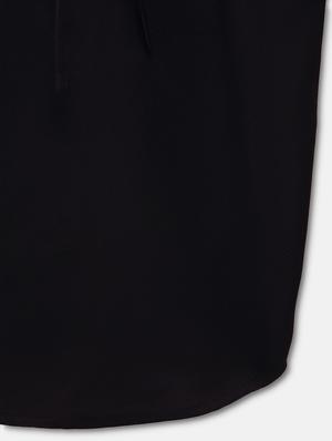 black solid regular top - 18083884 - Standard Image - 3