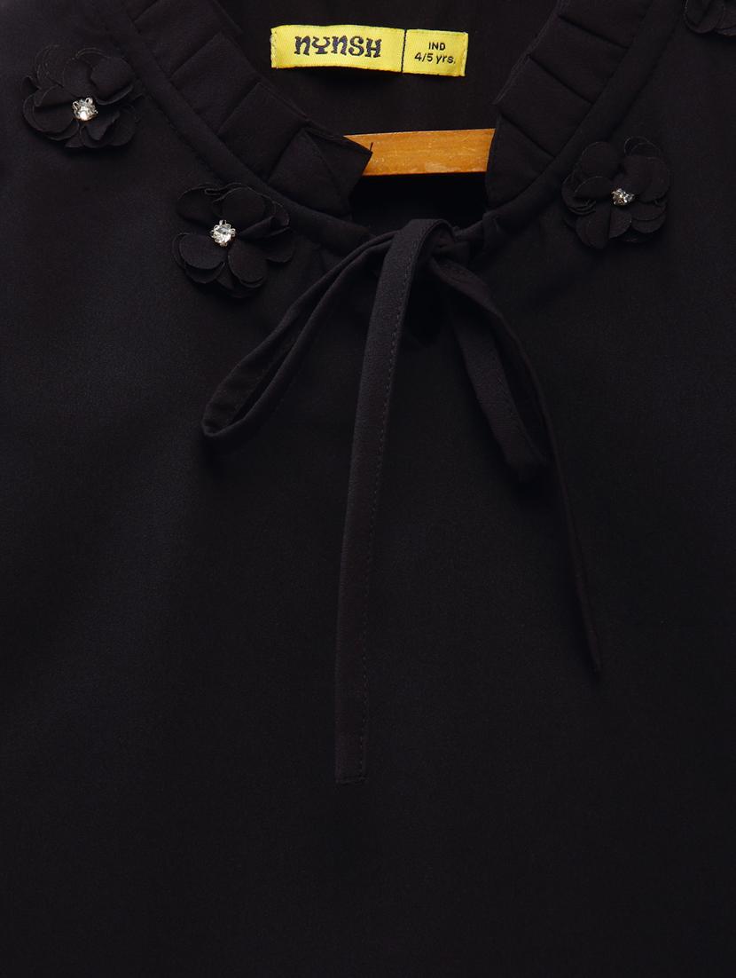 black solid regular top - 18083884 - Zoom Image - 4