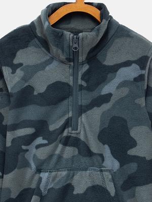 navy blue camouflage sweatshirt - 18089252 - Standard Image - 4