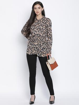 long sleeved animal shirt - 18105916 - Standard Image - 4