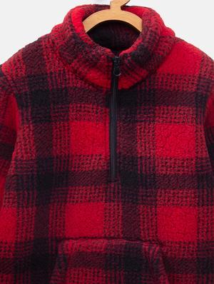 red checkered sweatshirt - 18106333 - Standard Image - 3