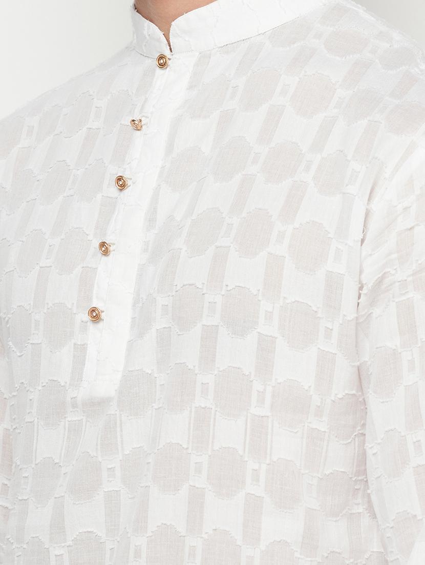 solid long kurta - 18107430 - Zoom Image - 4